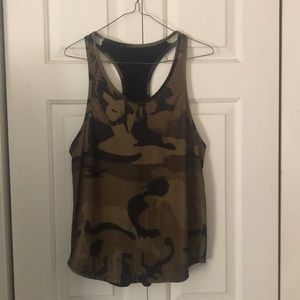 Camo tank top / workout shirt